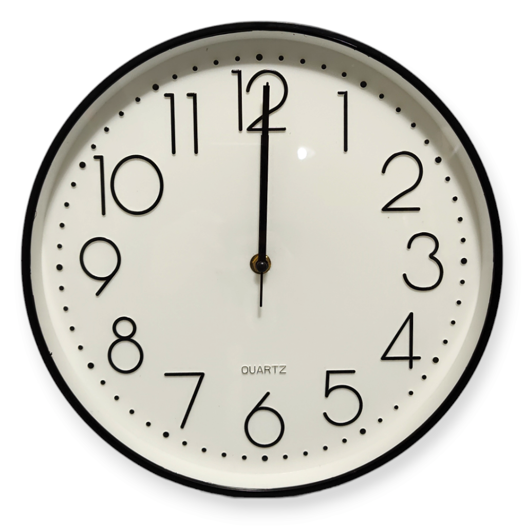 Reloj Pared Clasico Grande Numeros Hogar Relojes