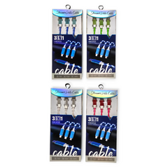 Cable Datos Cargador 3 En 1 Luz Led Fluida - comprar online