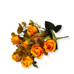 A Ramo De Flores rosas flor Artificial deco hogar - tienda online