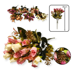 Rosas Artificiales Ramo Centro Mesa Decoración Flor en internet