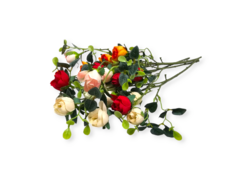 Vara flor Rosas Artificiales Ramo Flor Flores - comprar online