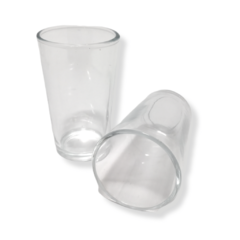 Vasos Vidrio Alto Agua Jugo X6 Unidades Transparente Caja - comprar online