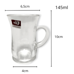 Jarro Jarrito Vidrio Cafe Taza Vidrio 115 Cc X 6 Bazar en internet