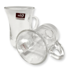 Jarro Jarrito Vidrio Cafe Taza Vidrio 115 Cc X 6 Bazar - pachos