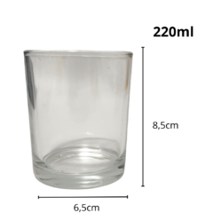 Vasos Vidrio Vaso Agua Jugo Lisos - comprar online