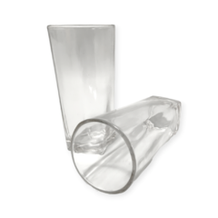 Vasos Vidrio Alto Varios Diseños Agua Jugo X6 Unidades en internet