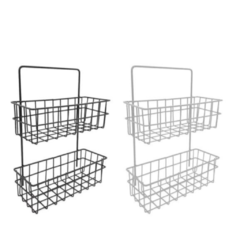 Estante Organizador Doble Multiuso colgante Rack Cocina Baño - tienda online