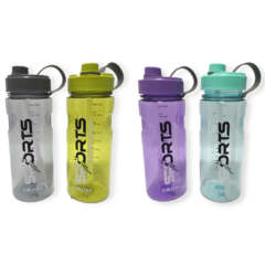 Botella Agua Plástico Sport Color 1000ml - comprar online