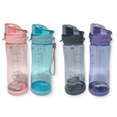 Botella Agua Plástico Colores Smosi Filtro - comprar online