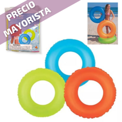 X Inflable aro diseño mar para niño 3 colores