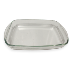 Fuente Rectangularvidrio Resistente Horno Bazar Cocina - comprar online