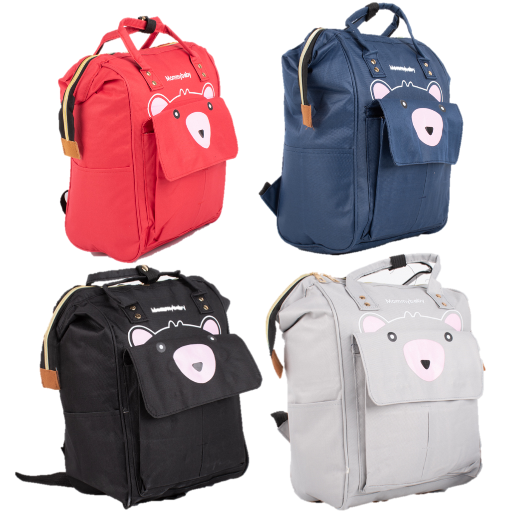Mochila Maternal Bolso Bebe Porta Mamadera Reforzada Grande