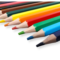 Lapices Caja de 12 colores largos filgo escolar libreria - pachos