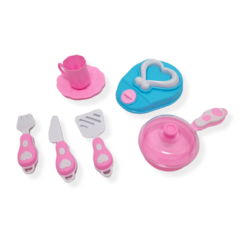 Juego Cocina Infantil Accesorios Blister Plástico Juguetes - comprar online