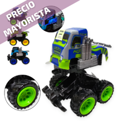 juguete Auto Fricción Luz Sonido Camioneta Juego Infantil