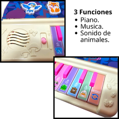 Juguete Piano Órgano Musical Sonido Animales Juego Infantil - tienda online