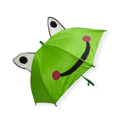 Paraguas Infantil Orejitas Animales Silbato Colores Lluvia - tienda online