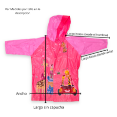 Piloto Infantil Exapandible Cubre Mochila Impermeable - tienda online