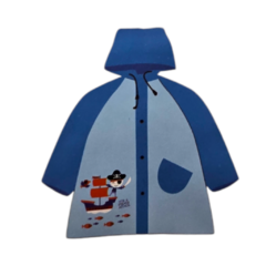 Piloto Infantil Lluvia Impermeable Agua Reforzado capucha