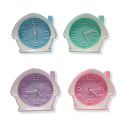 Reloj Despertador Forma Casa Plástico Regaleria Decorativo - comprar online