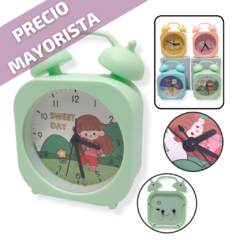 Reloj Despertador De Plástico Regaleria - comprar online