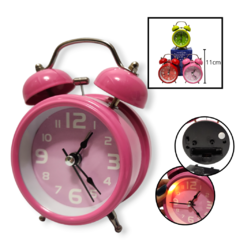 Reloj Despertador Vintage Campana Analógico - comprar online