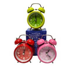 Reloj Despertador Vintage Campana Analógico - comprar online