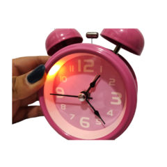 Reloj Despertador Vintage Campana Analógico - pachos