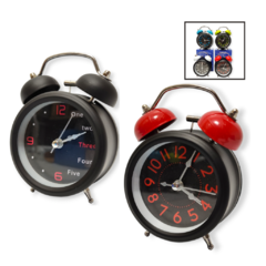 Reloj Despertador Vintage Analógico Campana Deco Regaleria