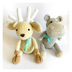 Muñeco de apego amigurumi cheap