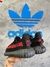 Adidas Yeezy Preto listra Vermelha - OutletFranco