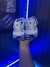 Nike Shox R4 SUPREME - Branco/ Azul - OutletFranco