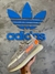 Adidas Yeezy Cinza/ Laranja