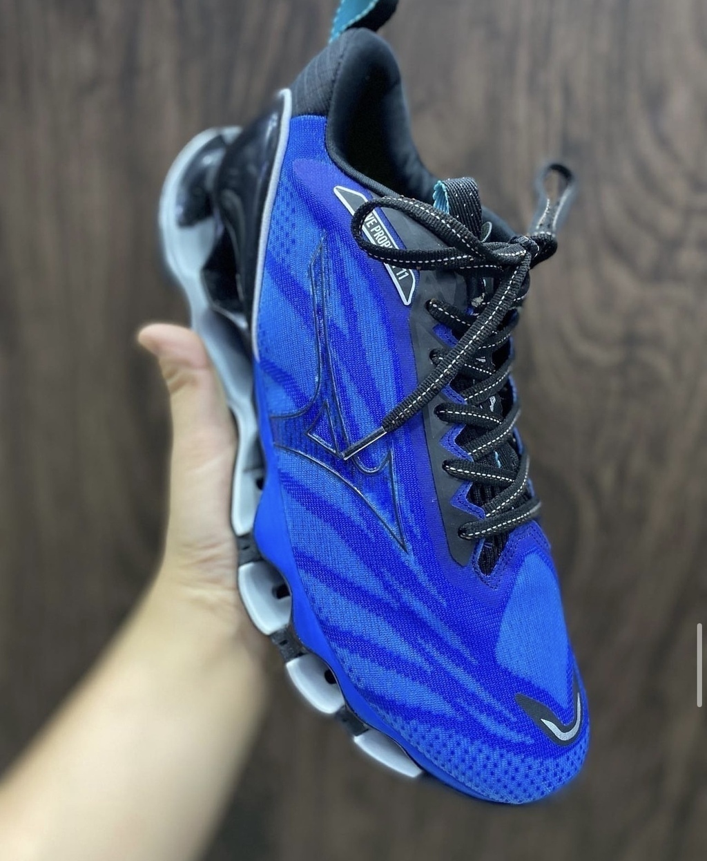 Mizuno Wave Prophecy 11 Azul Preto OutletFranco