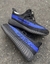 Adidas Yeezy Preto listra Azul - loja online