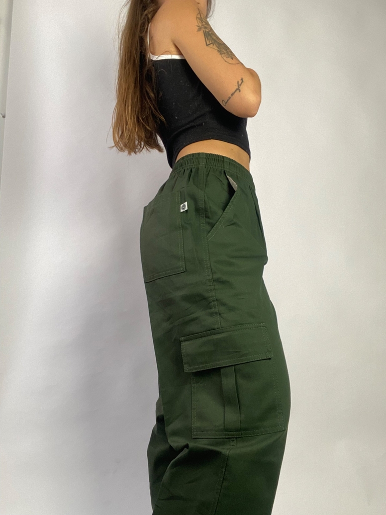 Calça militar best sale larga