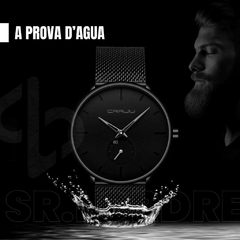 Relógio Masculino Slim Premium Estilo Minimalista - Pulseiras e Acessórios Masculino | Sr Lordre