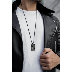 COLAR MASCULINO LIST AÇO INOX PREMIUM - Pulseiras e Acessórios Masculino | Sr Lordre