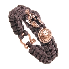 Pulseira Masculina Spartacus De Corda Náutica na internet