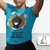Camiseta Feminina - T-shirt - "Gato Preto da Sorte" - Júlio e Eu