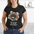 Camiseta Plus Size - T-shirt - "Gato Preto da Sorte" - comprar online