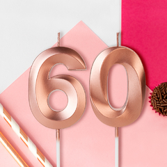 Vela Design 60 anos Rose Gold