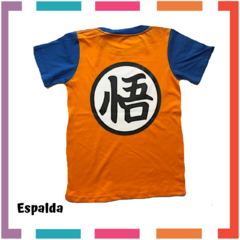 Remera M/C GLOW 100% algodón peinado premium DRAGON BALL KANJI KAME en internet