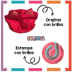 CAPUCHILAS - Mochilas tipo chaleco con capucha estampa TIK TOK - comprar online