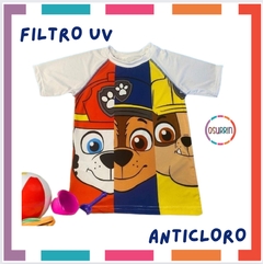 Remera Agua Lycra Anticloro Filtro Uv Paw Patrol Patrulla Canina - comprar online