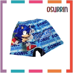 Combo Toalla Toallon + Short de Baño + Remera de Agua Sonic - comprar online