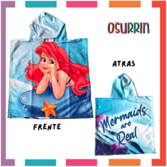 Poncho de Toalla - Salida de Baño Frozen Elsa - tienda online