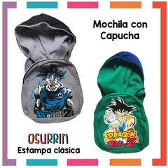 CAPUCHILAS - Mochilas tipo chaleco con capucha estampa personajes. - tienda online