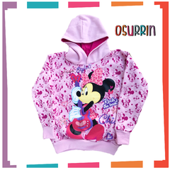 Buzo estampa de UNICORNIO - MINNIE - AMONG US - STITCH - LOL Con Capucha. T4 AL 14. - tienda online