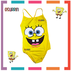 Malla Lycra Premium Full Print clasica cruzada Bob Esponja